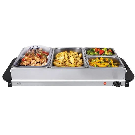 2000W Double Burner Electric Portable Hot Plate for Buffet
