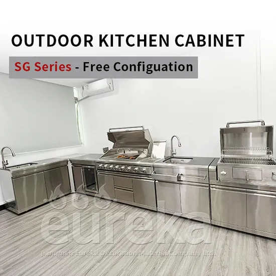 Family Gathering Customized Gas BBQ Grill Outdoor Kitchen Burners