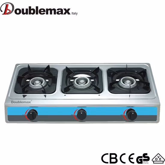 Luxury Double Burner Glass Top Built