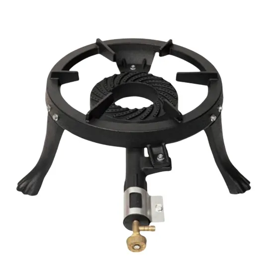 Electronic Ignition High Pressure Single Burners Cast Iron Gas Stove