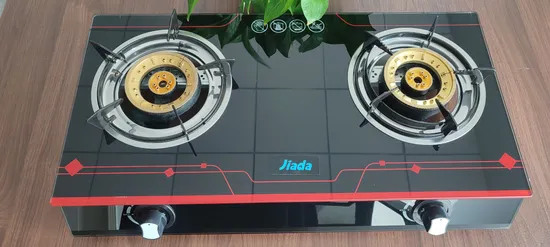 Black Custom Models Tempered Glass Widely Used Kitchen Appliance Table Tops Flat Flame Electronic Igniter Gas Stove