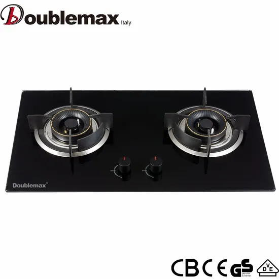 Temperred Glass 5 Burner 900mm Gas Stove